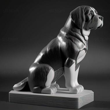 3D model Great Swiss Mountain dog (STL)